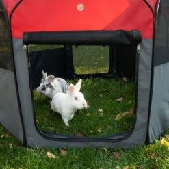 8-Sided Nylon Run -Perfect Care Shop 103613 freilaufgehege nylon fg 0999 4