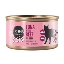 Cosma Asia In Jelly Saver Pack 24 X 85g -Perfect Care Shop 104534 pla cosma asia tunabeef 85g 9