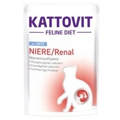 Kattovit Renal Pouches 24 X 85g -Perfect Care Shop 106599 pla kattovit niererenal 24x85g 1