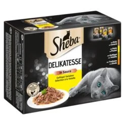 Sheba Pouches Select Slices In Gravy 48 X 85g 14 Sheba Pouches Select Slices In Gravy 48 X 85g -Perfect Care Shop 107296 pla sheba multipack delikatesse in sauce 2