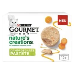 24 X 85g Gourmet Nature’s Creations Wet Cat Food - 25% Off!* -Perfect Care Shop 109901 pla nestle purina gourmet naturescreation mousse chickencarrot 12x85g hs 01 3