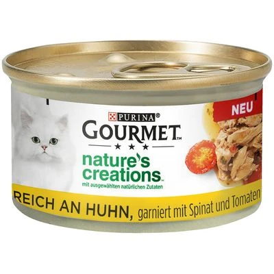 24 X 85g Gourmet Nature’s Creations Wet Cat Food - 25% Off!* - Image 2