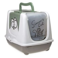 Simon's Cat Hooded Filter Litter Tray