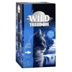 Wild Freedom Adult Trays Saver Pack 24 X 85g -Perfect Care Shop 111605 pla wildfreedom coldriver 6x85g 0