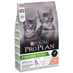 PURINA PRO PLAN Sterilised Kitten Healthy Start Salmon -Perfect Care Shop 113002 pla proplan sterilised kitten 3kg 6