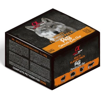 Alpha Spirit Multi-Flavour Pouch For Dogs 1 Alpha Spirit Multi-Flavour Pouch For Dogs