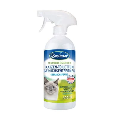 Bactador Cat Toilet Odour Eliminator 1 Bactador Cat Toilet Odour Eliminator