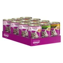 Whiskas 1+ Cans 12 X 400g -Perfect Care Shop 114901 pla marsgermany whiska 1plus 12x400g hs 01 3