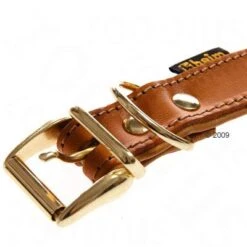 Heim Buffalo Dog Collar - Cognac -Perfect Care Shop 11740 1 detail 1