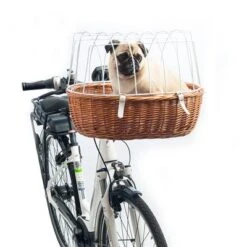Aumüller Bicycle Basket With Wire (Handle Bar Mount) -Perfect Care Shop 11771 aumualler fahrradkorb schutzgitter hund hs 10 4