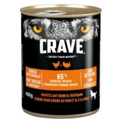 2.8kg Crave Dry Dog Food + 6x400g Wet Food + 7x76g Snacks - Bundle Price!* 9 2.8kg Crave Dry Dog Food + 6x400g Wet Food + 7x76g Snacks - Bundle Price!* -Perfect Care Shop 127996 pla crave pastete adult huhntruthahn 400g 0