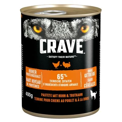 2.8kg Crave Dry Dog Food + 6x400g Wet Food + 7x76g Snacks - Bundle Price!* 4 2.8kg Crave Dry Dog Food + 6x400g Wet Food + 7x76g Snacks - Bundle Price!* - Image 4