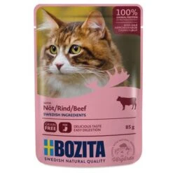 Bozita Chunks In Jelly Pouches Mixed Packs 12 X 85g -Perfect Care Shop 128399 pla bozita beef in jelly 85g 8