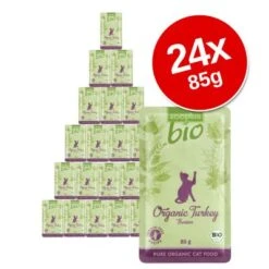 Zooplus Bio Organic Senior Saver Pack 24 X 85g