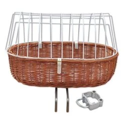 Aumüller Bicycle Basket With Wire (Handle Bar Mount) -Perfect Care Shop 1418 pla aumualler fahrradkorb schutzgitter hunde 6