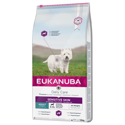 Eukanuba Daily Care Adult Sensitive Skin 1 Eukanuba Daily Care Adult Sensitive Skin