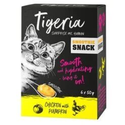 Tigeria Smoothie Snacks Saver Pack 24 X 50g -Perfect Care Shop 149499 pla tigeria smothie chickenpumkin 6x50g 7