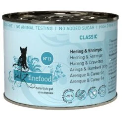 Catz Finefood Can Mixed Trial Pack 6 X 200g -Perfect Care Shop 172198 pla petsnature catzfinefood heringshrimps 200g 5