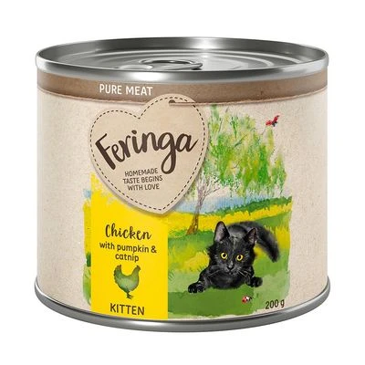 Feringa Pure Meat Kitten 6 X 200g 1 Feringa Pure Meat Kitten 6 X 200g