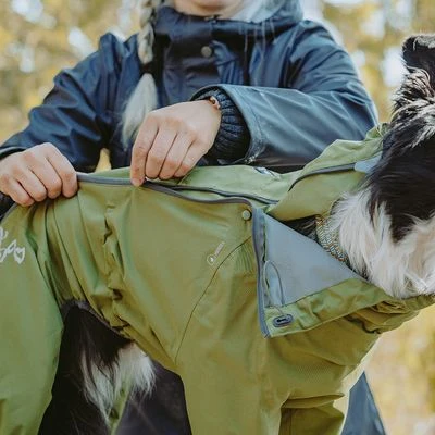 Hurtta Bare Rain Overalls Pine - Image 6