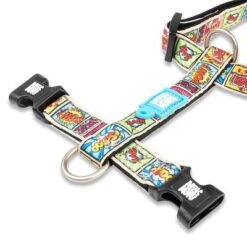 Max & Molly Comic Print H-Harness -Perfect Care Shop 189999 186590 190000 maxnmolly h geschirr comic hs 03 2