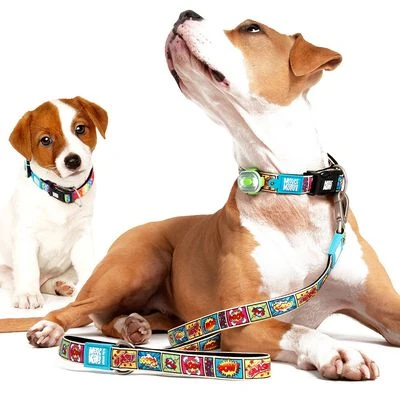 Max & Molly Smart ID Comic Print Collar - Image 8