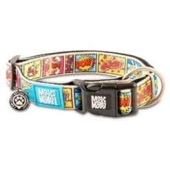 Max & Molly Smart ID Comic Print Collar -Perfect Care Shop 190201 190203 186592 190206 maxnmolly smartid halsband comic dog hs 02 9