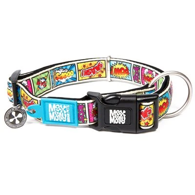 Max & Molly Smart ID Comic Print Collar