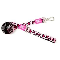 Max & Molly Pink Leopard Short Lead