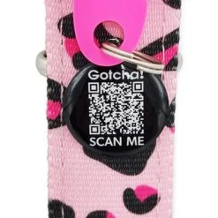 Max & Molly Leopard Pink Smart ID Dog Collar -Perfect Care Shop 190426 191097 191098 191099 maxnmolly smartid halsband leopardpink hs 06 6