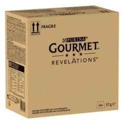Gourmet Revelations Mousse Saver Pack 48 X 57g 12 Gourmet Revelations Mousse Saver Pack 48 X 57g -Perfect Care Shop 190443 pla nestle gourmet revelations mousse huhnrind 9