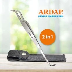 Ardap Tick Hook With Tweezers -Perfect Care Shop 193296 ardap zeckenhaken pinzette dog hs 06 0