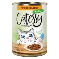 Catessy Chunks In Gravy Or Jelly 12 X 400g -Perfect Care Shop 1 28346 pla catessy gravy duck 400g 0