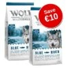 2 X 12kg Wolf Of Wilderness Dry Dog Food - Special Price!*