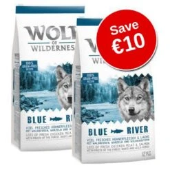 2 X 12kg Wolf Of Wilderness Dry Dog Food - Special Price!*