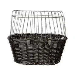 Trixie Bicycle Basket - Black -Perfect Care Shop 1 58025 pla trixie fahrradkorb schwarz hs01 3
