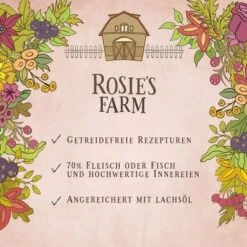 12 X 400g Rosie's Farm Senior Wet Cat Food – Special Price!* -Perfect Care Shop 1 benefitboard cat de 0