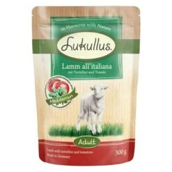 Lukullus Pouches Mixed Saver Pack 24 X 300g -Perfect Care Shop 1 lukullus adult mediterran lamm 300g 1000x1000 0
