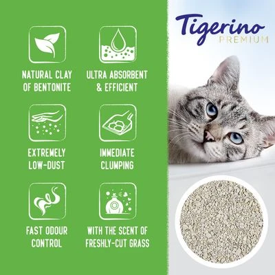 Tigerino Special Edition / Premium Cat Litter – Fresh Cut Grass 2 Tigerino Special Edition / Premium Cat Litter – Fresh Cut Grass - Image 2
