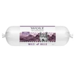 Wolf Of Wilderness Adult Classic Sausage 6 X 400g -Perfect Care Shop 1 wow sausage wildhills 400g 1000x1000 3