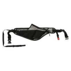 Trixie Jogging Belt With Leash - Grey/ Black