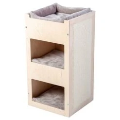 Natural Paradise Scratching Barrel - Daisy -Perfect Care Shop 203827 naturalparadise kratztonne daisy hellgrau hs 02 3