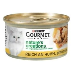 24 X 85g Gourmet Nature’s Creations Wet Cat Food - 25% Off!* -Perfect Care Shop 206261 nestle gourmet natures creations huhn 85g hs 02 0