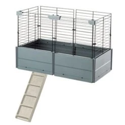 Ferplast Small Animal Cage Multipla Double -Perfect Care Shop 217880 pla ferplast kleintierk fig multipla double hs 03 2