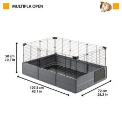 Ferplast Small Animal Cage Multipla Open -Perfect Care Shop 221396 ferplast kleintierk fig multipla open hs 13 6