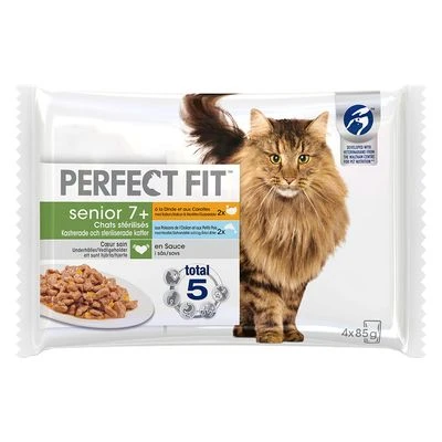 Perfect Fit Sterilised Senior 7+ - Mixed Pack 1 Perfect Fit Sterilised Senior 7+ - Mixed Pack