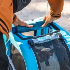 HAFENBANDE Cabby S Bicycle Trailer Incl. Two Couplings / Gears -Perfect Care Shop 230896 hafenbande fahrradanhaenger cabby s hs 04 4