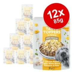 Applaws Taste Toppers In Gravy 12 X 85g