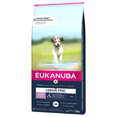 Eukanuba Grain-Free Small & Medium Breed Puppy Salmon - Image 2