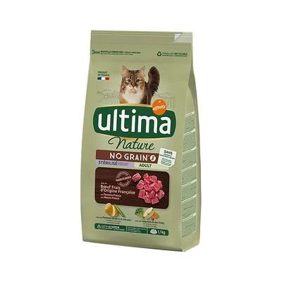 Ultima Nature No Grain Sterilised - Beef 1 Ultima Nature No Grain Sterilised - Beef